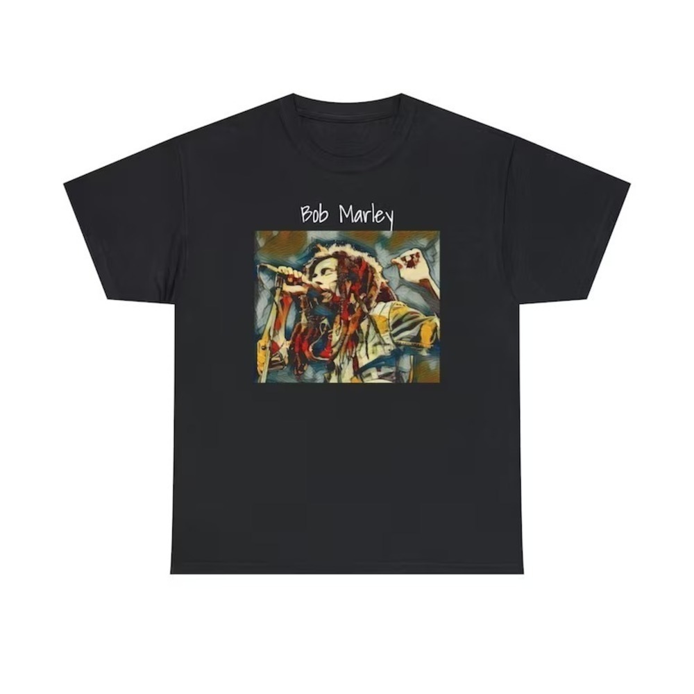 Bob Marley Shirt Bob Marley Rock Shirt Reggae Shirt Concert Shirt